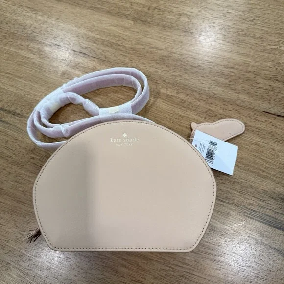 NWT KATE SPADE LEATHER CROSSBODY ICONIC CAMEL BAG WITH LONG STRAP COLLECTIBLE - Picture 7 of 16